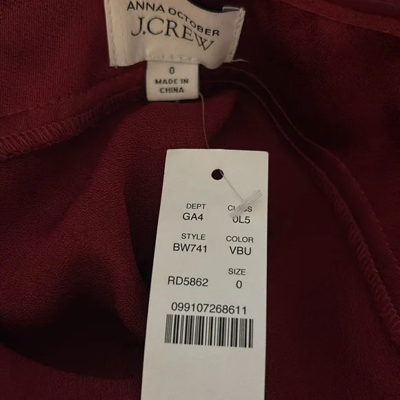 J.Crew Anna October bustier dress NWT - Picture 4 of 5